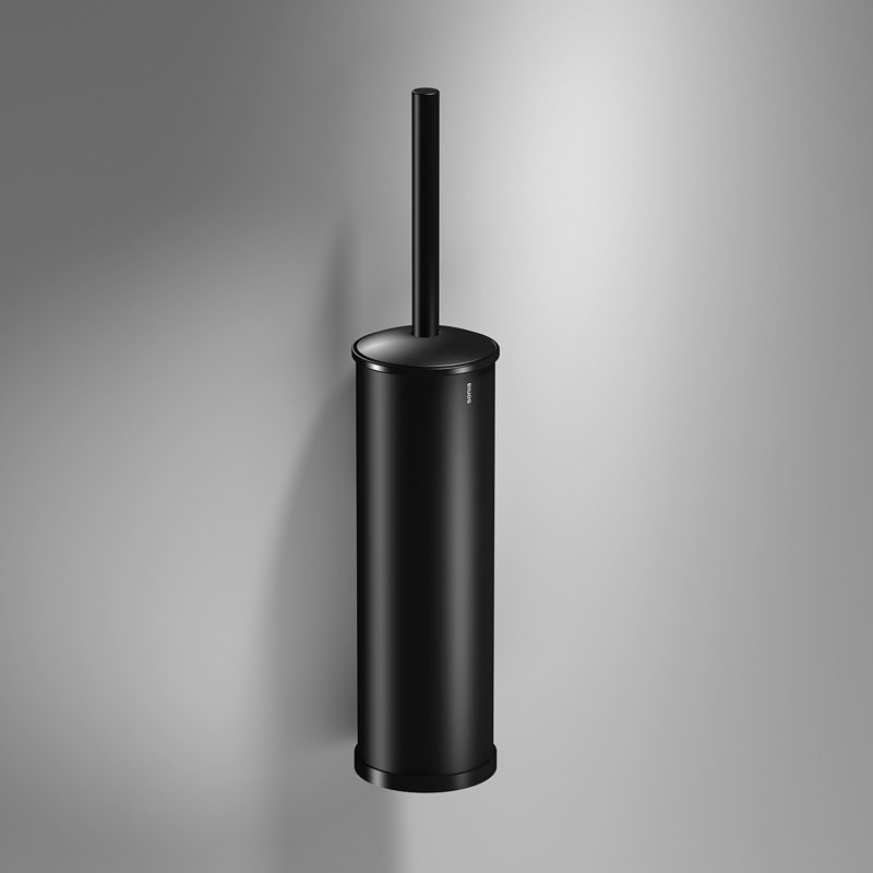 Shiela Metal Wall Mounted Toilet Brush and Holder