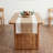 Solid Wood Rectangle Dining Table-129240772
