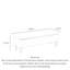 Repose-pieds de luxe en molleton berbère cousu à la main
