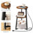Small Round Side Table With Charging Station