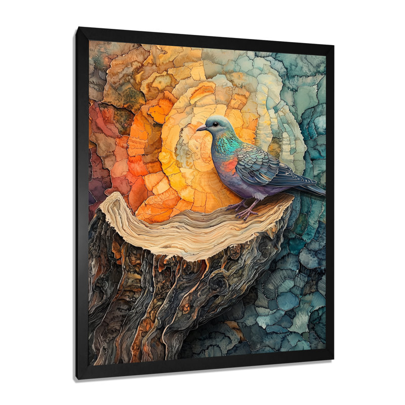 Kratochvil - Animals Wall Art Living Room, Noir, H 20 po x l 12 po, Reproduction encadrée d'une seule photo