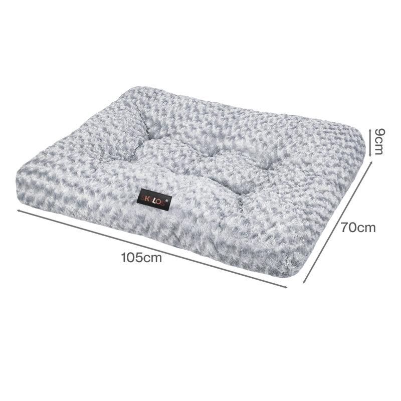 Polyester Pet Bed, 9cm H x 105cm W x 70cm D