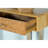 Harmony Natural and Silver 2-Drawer Console Table