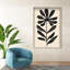 Oliver Gal Fronds of Nightfall II Abstract - Luxury Shadowbox Framed Wall Art-267467204-267467230