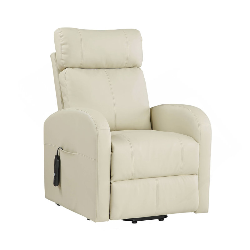 Fauteuil inclinable électrique en cuir synthétique Ricardo