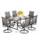 Argyri Rectangular 6 - Person 64" Long Dining Set