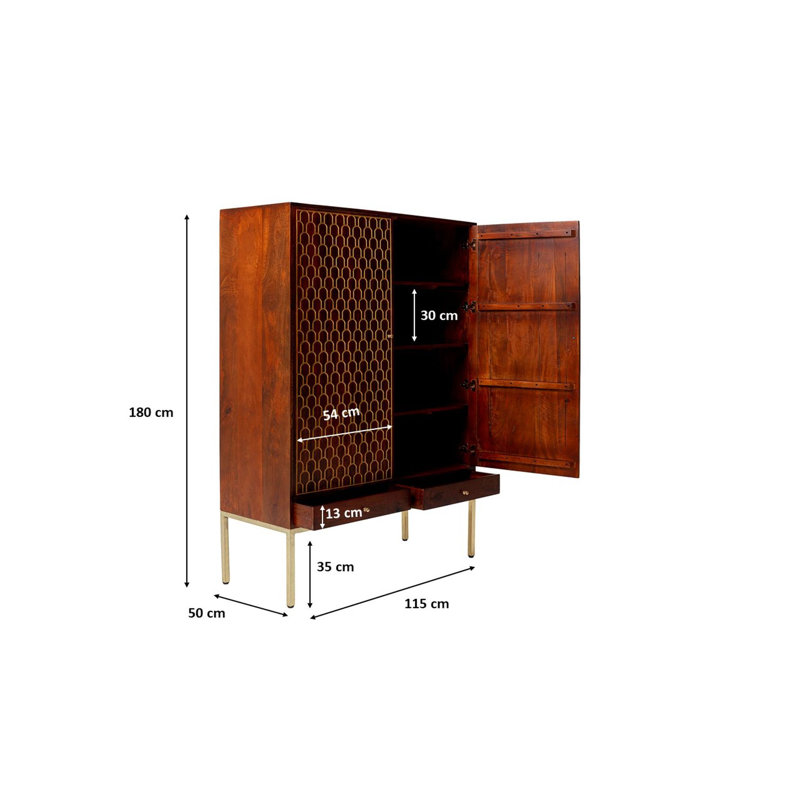 2 Door Wardrobe