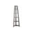 Hewitt Zyn 71 Inch Corner Shelf, 5 Tier Etagere Open V Ladder Bookcase, Dark Taupe-760349403-767692138