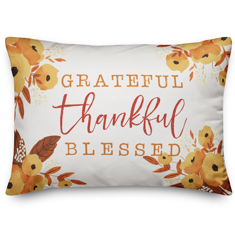 Floral Throw Pillow
