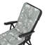 Chaise longue d'extérieur en acier Tenley