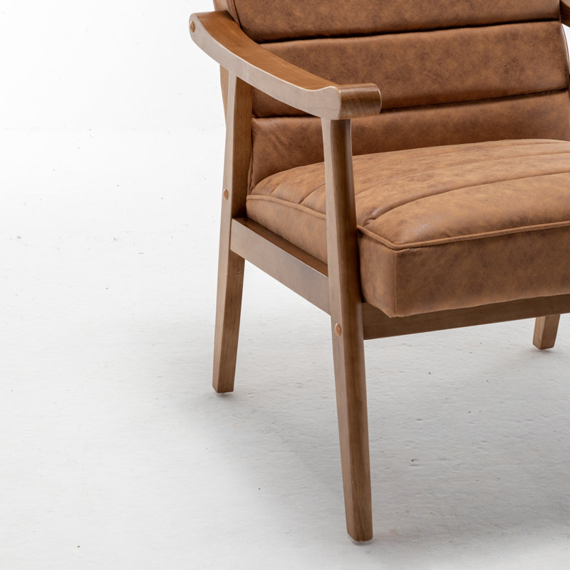 Liles modernes avec accoudoirs ouverts, Brun