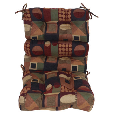 Coussin de chaise Jacquard
