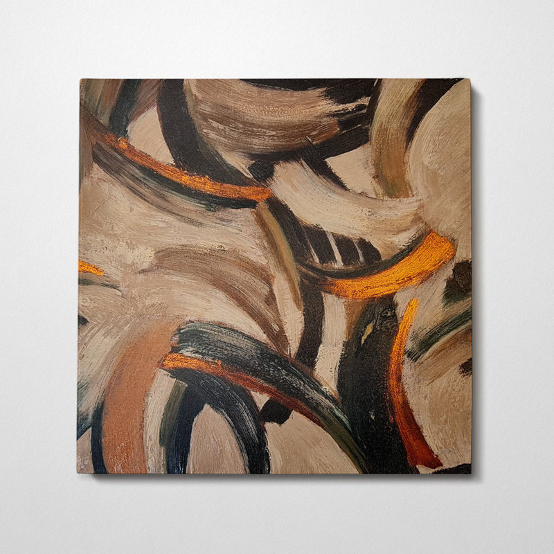 Elena - peinture sur toile tendue, L 20 po x H 20 po