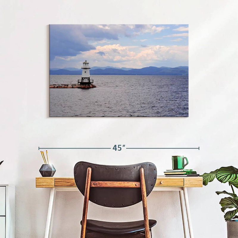 Alvord Lighthouse In Lake Champlain