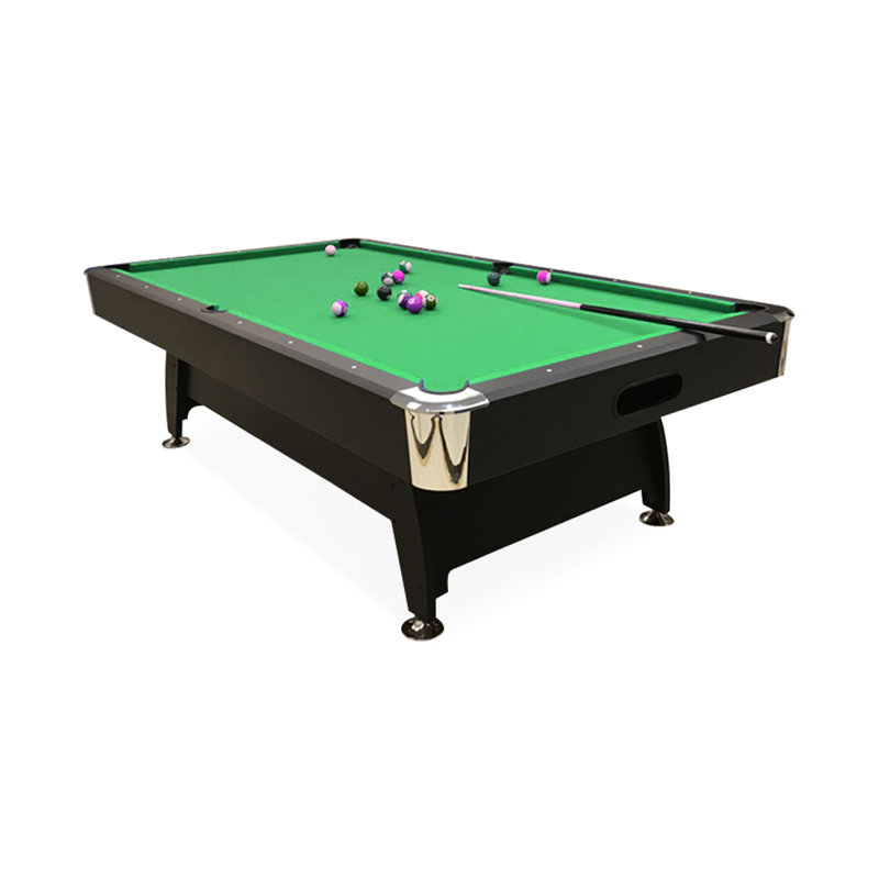 Three-In-One Multi-Functional Indoor Commercial Pool Table, Green, 31.89" H x 96.06" L x 51.97" W 