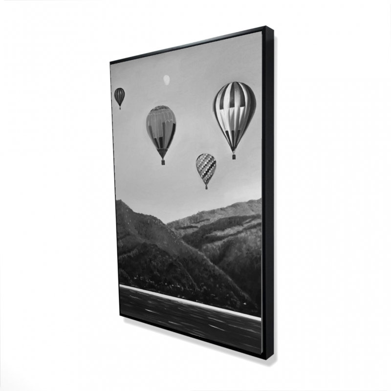 «Air Balloon Landscape» sur toile