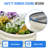  17" Tall 6x3 ft Modular Metal Raised Garden Bed-949999877-969026491