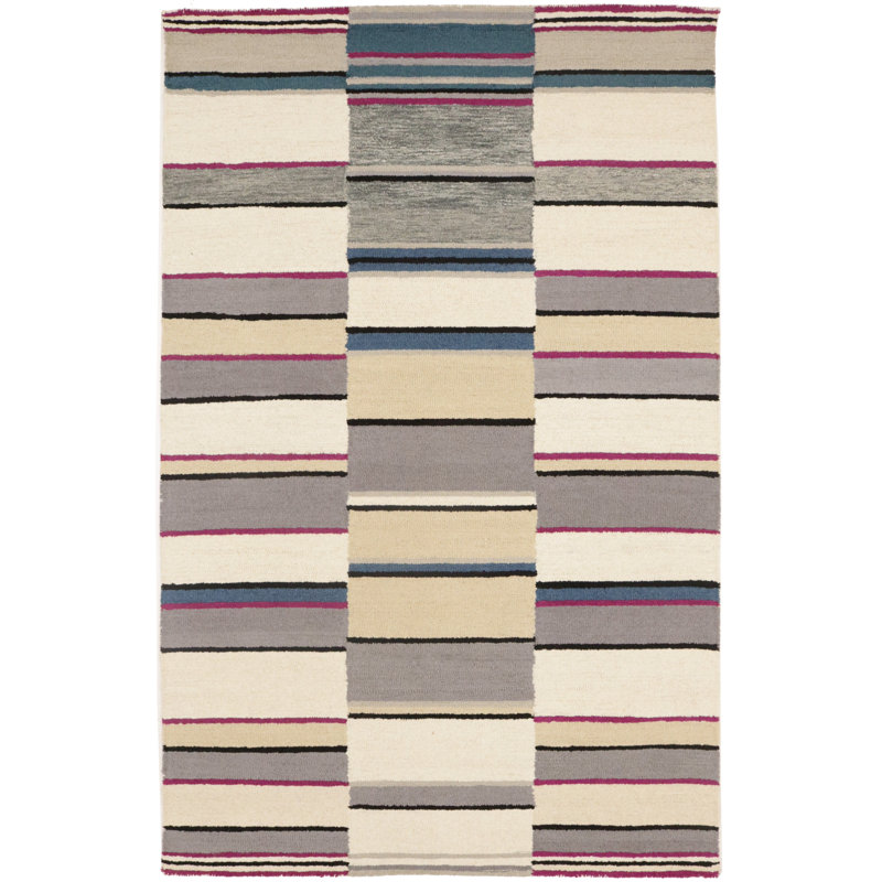 Performance Wool Striped Indoor Rug