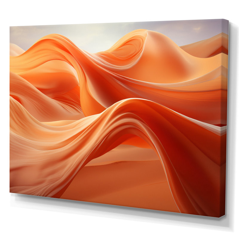 Desert Sands Symphony I - impression, Toile tendue, H 34 po x l 44 po x P 1,5 po