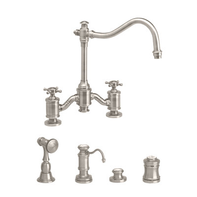 Annapolis Bridge Faucet - Cross Handles