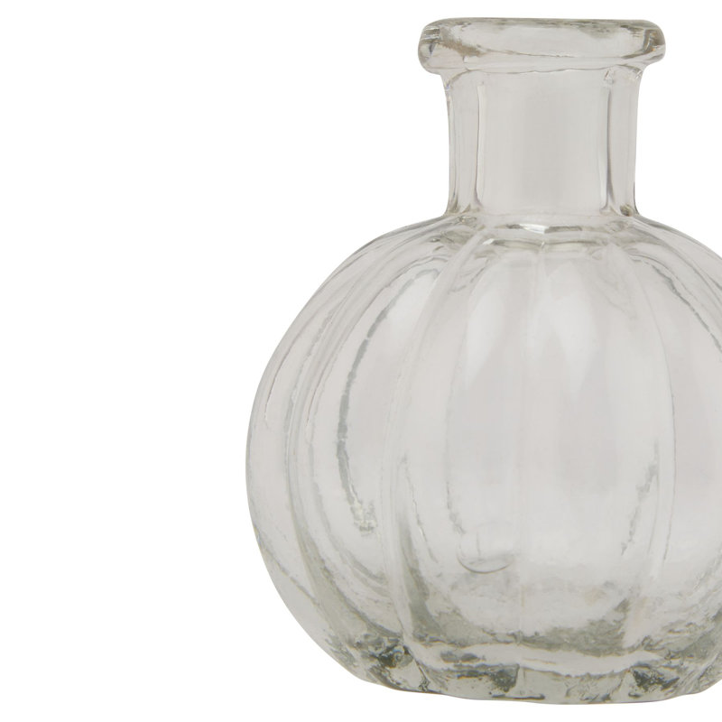 Costantina Handmade Glass Table Vase, 6cm H x 6cm W x 6cm D
