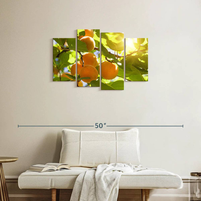 Yarlin Sunlit Apricot Tree, 22" H x 36" W