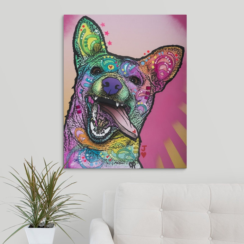 « jack », impression sur toile, H 30 po x l 24 po x P 1,25 po