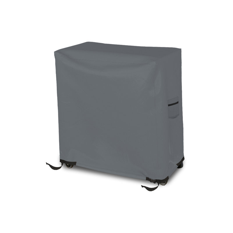 Heavy Duty Cooler Cart Cover, 18 OZ, 32" H x 34" W x 20" D, Gray