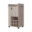Bureau d'ordinateur Anson avec bibliothèque à 4 niveaux et armoire à 1 porte-1756495265