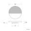 Crescent LED Wall Sconce-1692099410