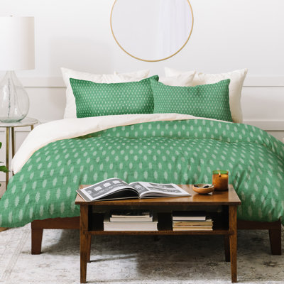 Polyester Machine Printed Dots Duvet Cover Set
