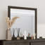Miroir carré 35 "pour armoire de chambre à coucher-41610972