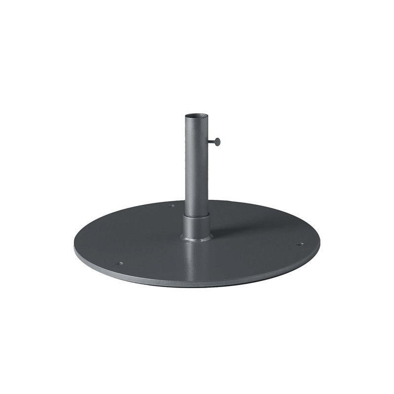 Base de parasol autoportante en aluminium, Graphite