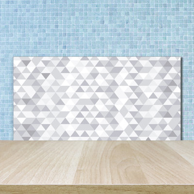 50cm W x 100cm L Glass Peel and Stick Panel