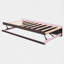 Lit de jour simple avec lit gigogne escamotable-127810052