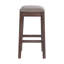 Tabouret de bar et de comptoir en bois d'hévéa Williston-72727886-72727891-72727892