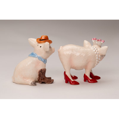 Cowboy cochon et grand cochon sel et poivre