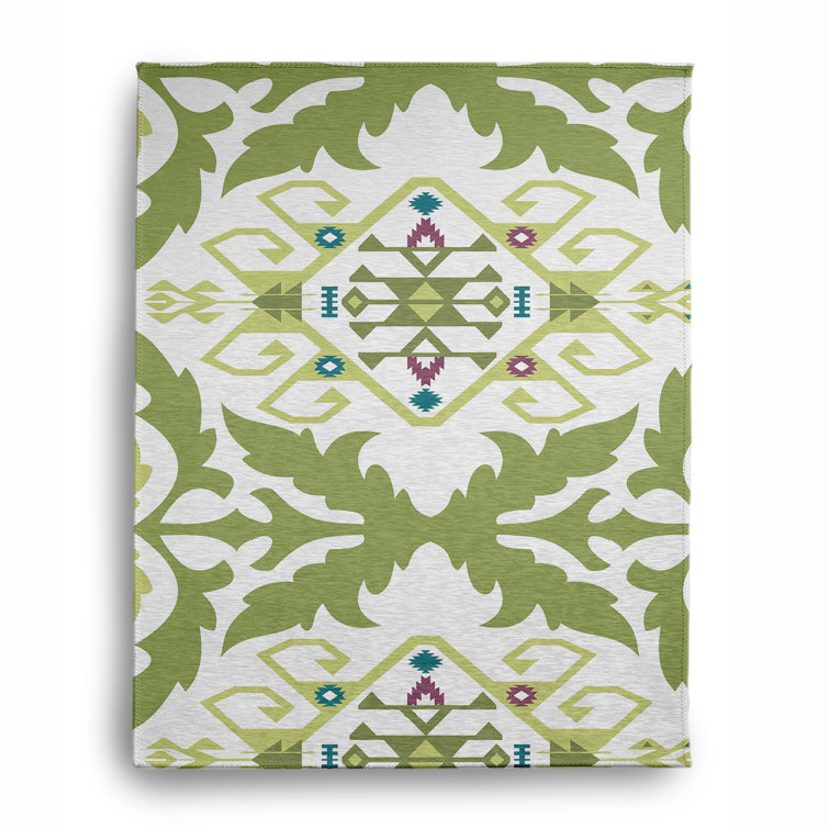 Chenille Ikat Indoor Rug