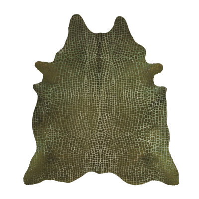 Tapis peau de crocodile Gorvel