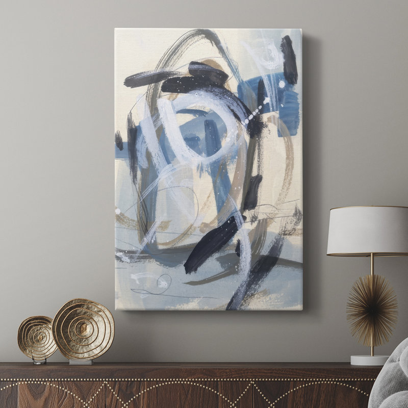 Moon Base I -Gallery Wrapped Cavas, 27" H x 18" W