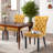 Tufted Velvet Wing Back Side Dining Chairs-747323156-747323165
