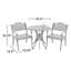 Outdoor 3-piece Cast Aluminum Bistro Set