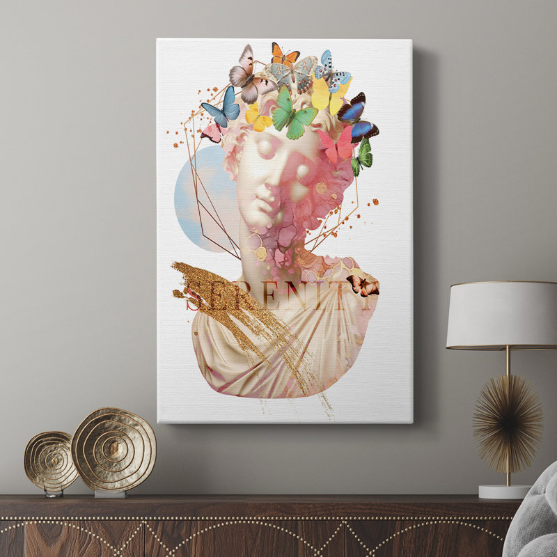 Déesse grecque I - galerie Cavas sur mesure, H 12 po x l 8 po