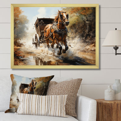 " Old Cart Cart In Motion I "
