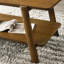 Table d'appoint de style Mid-Century moderne en noyer