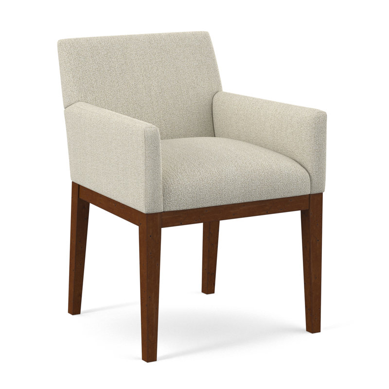Upholstered Arm Chair, 61493-88, Pecan