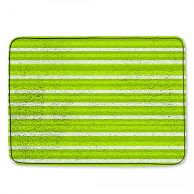 Tapis de bain à rayures