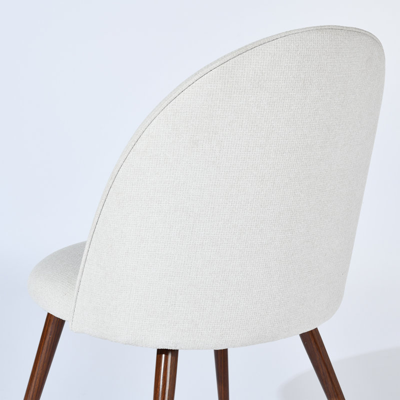 Maycel 3-Pieces Dining Table Set Round Table Top Upholstered Chairs Perfect for Small Kitchen Dining Room Spaces Apartments Breakfast Nooks Office Reception Room