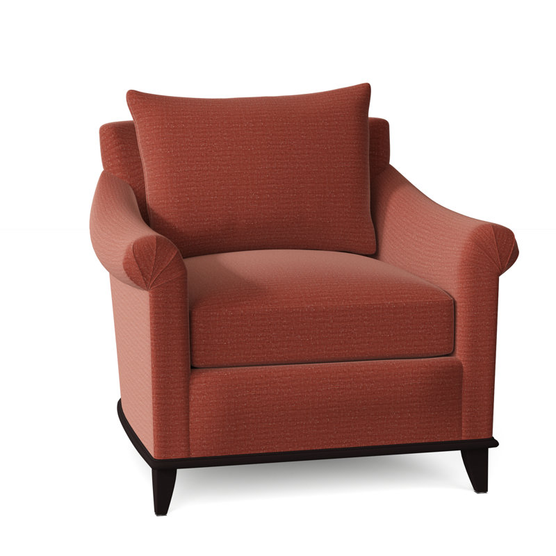 Drake Armchair, Vintage Ebony, Elise Flax