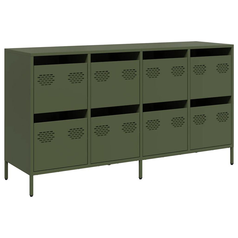 135cm Sideboard, Olive Green